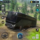 Offroad Racing In Bus Game Logo