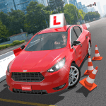 Car Driving School Simulator Logo